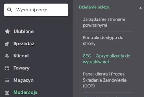 Optymalizacja do wyszukiwarek SEO IdoSell