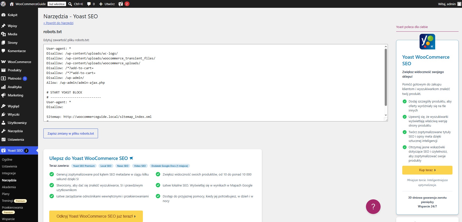 Yoast robots.txt