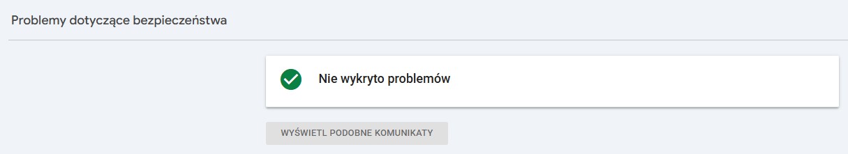 Problemy dotyczące bezpieczeństwa w GSC