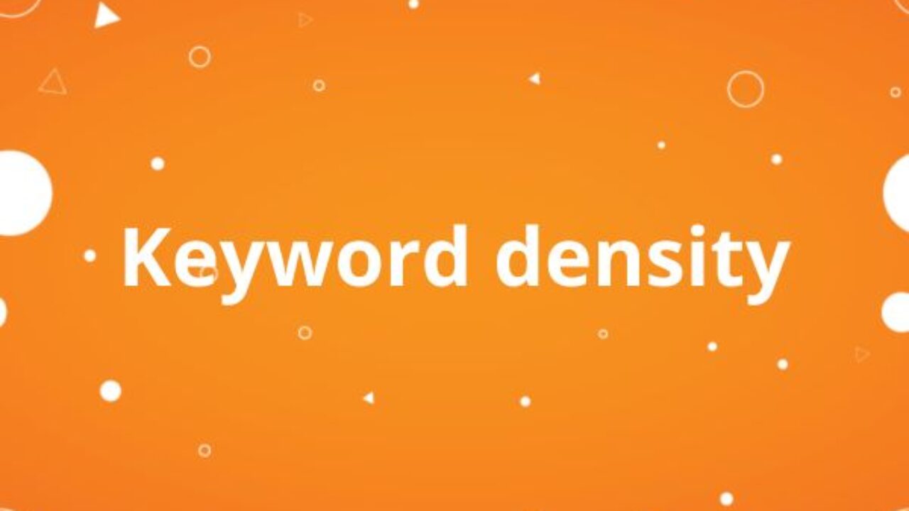 Keyword density Keyword density