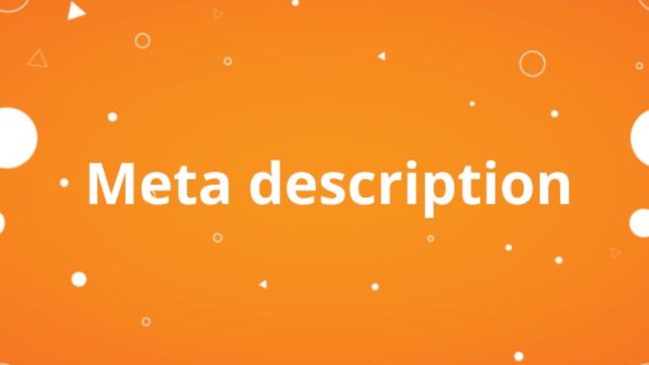 Meta description