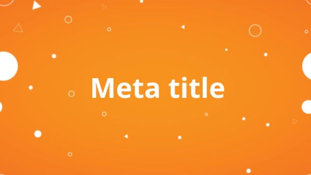 Meta title