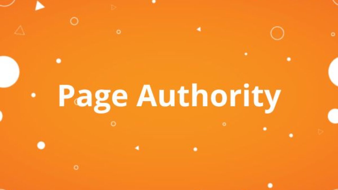 Page Authority Page Authority