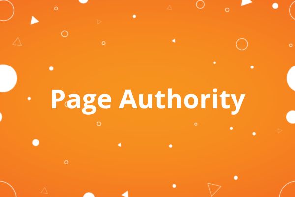 Page Authority Page Authority