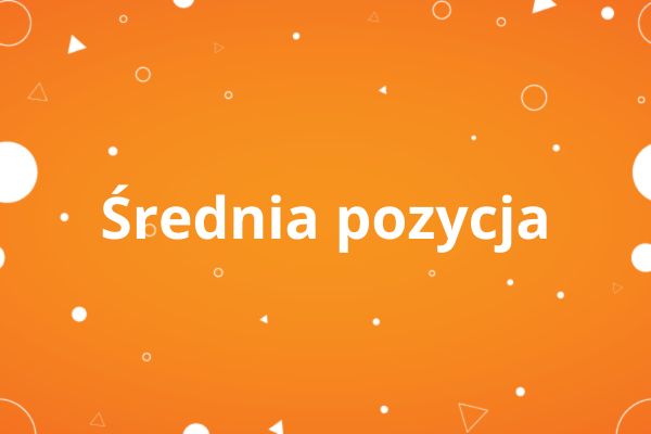 Średnia pozycja